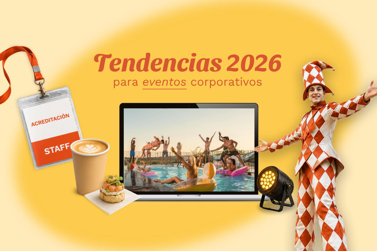 Tendencias e ideas para eventos corporativos en 2026